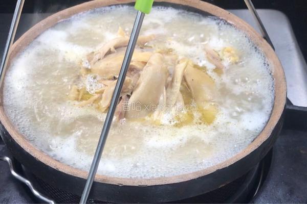 栀子花鸡汤的做法图解15