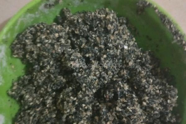 黑芝麻饼的做法图解3