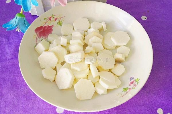 山药炒生菜的做法图解3