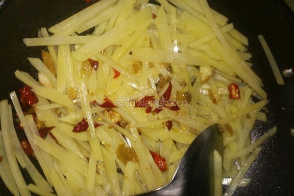 酸辣土豆丝的做法图解7