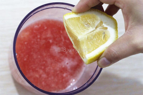 红柚柠檬饮的做法图解3