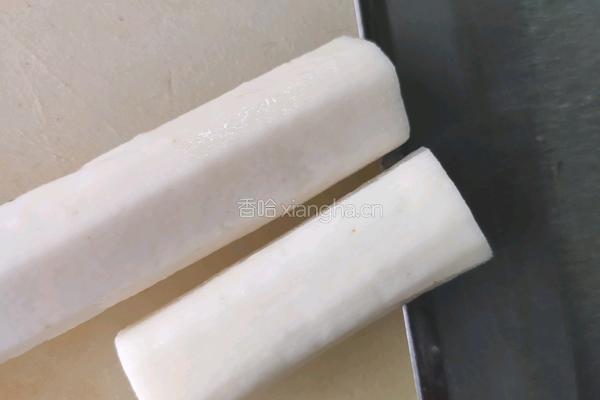 冰肌玉骨(咖喱鲜菌山药盒子佐红油)的做法图解1