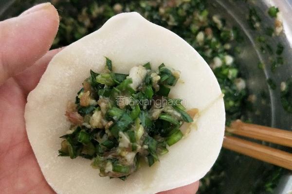 韭菜猪肉饺子的做法图解15