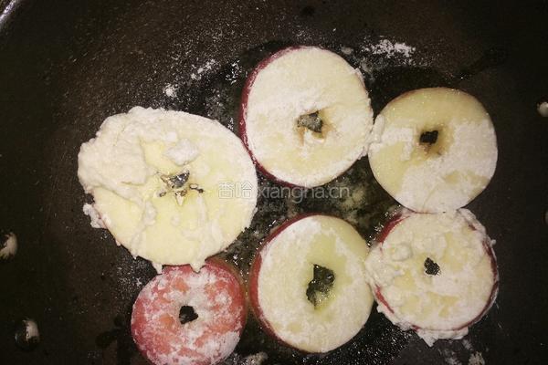 油炸苹果圈的做法图解5