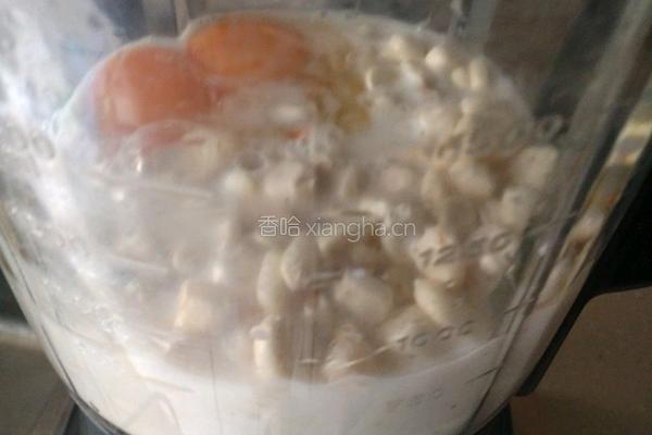 奶香玉米饼的做法图解2
