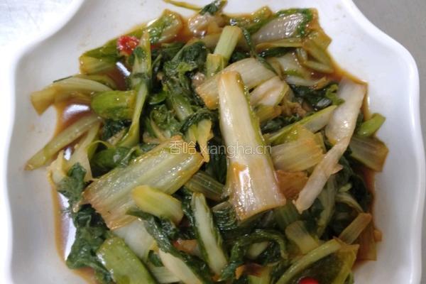 清炒小白菜