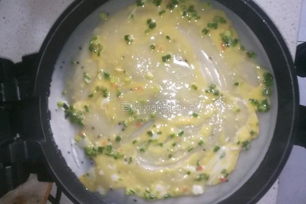 葱花鸡蛋饼的做法图解5