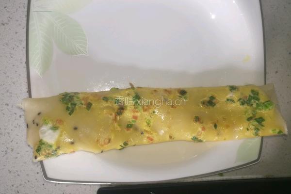 葱花鸡蛋饼的做法图解7