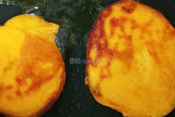 南瓜糊煎饼的做法图解7