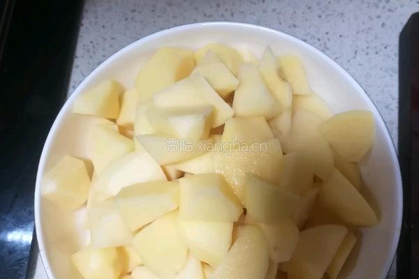 土豆烧鹅的做法图解12