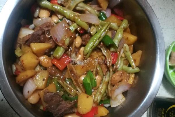 土豆烧鹅的做法图解18
