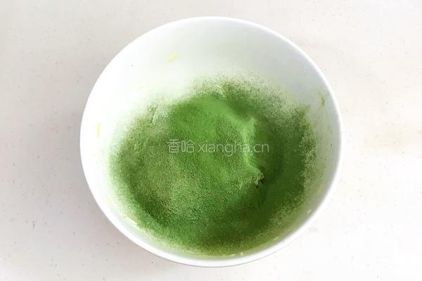 抹茶开心果饼干的做法图解7
