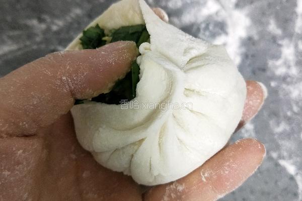 蒸包子(韭菜鸡蛋粉条）的做法图解29