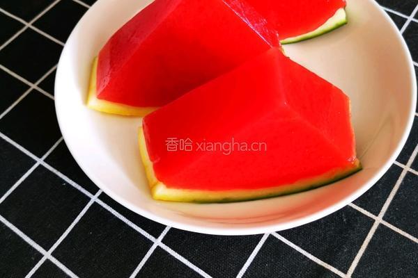 自制西瓜果冻的做法图解14