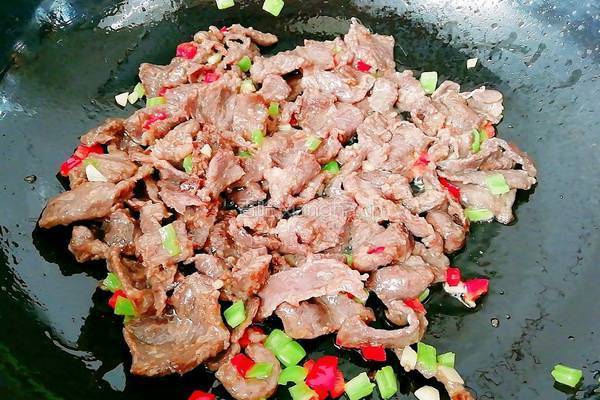 孜然牛肉的做法图解6