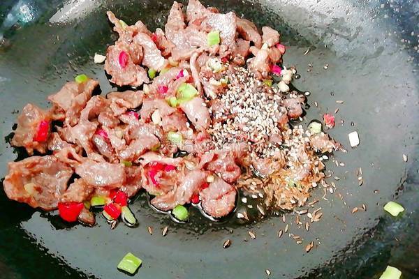孜然牛肉的做法图解7