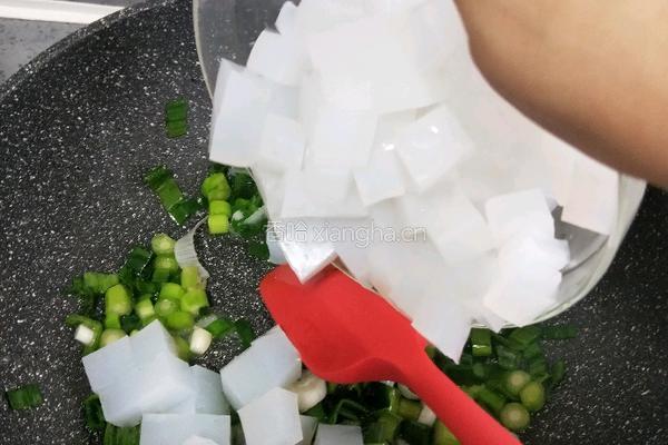 炒凉粉的做法图解6