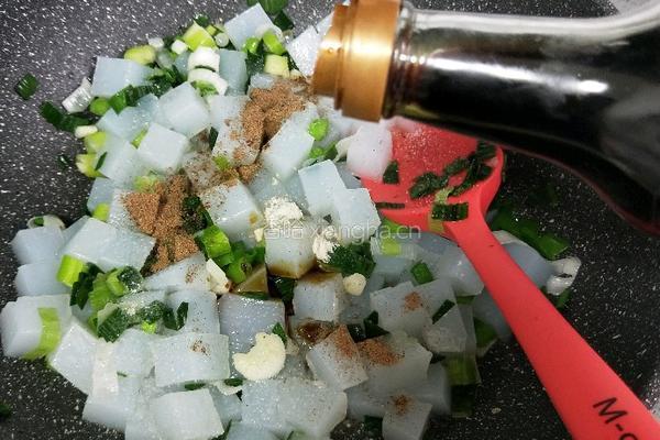 炒凉粉的做法图解11