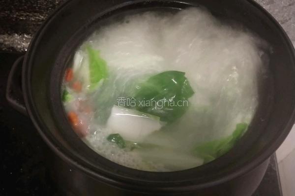 小白菜炖排骨的做法图解9