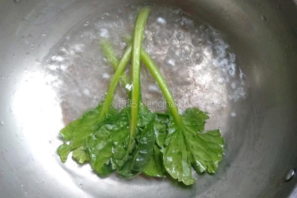 塔菜小米粥的做法图解3