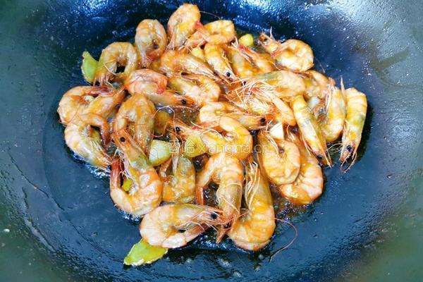 油焖虾红烧虾油爆虾的做法图解4