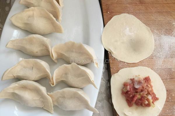 猪肉香菇饺子的做法图解5