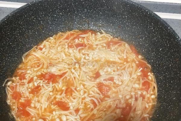 金针菇豆腐汤的做法图解11
