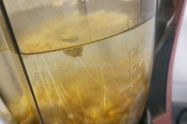 鲜榨玉米汁的做法图解6