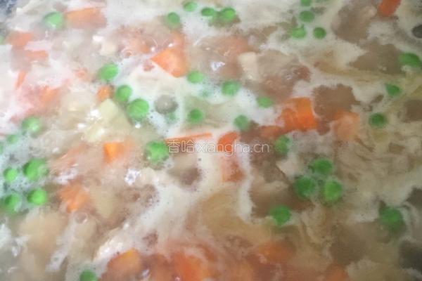 咖喱鸡肉浓稠版（土豆胡萝卜青豆）的做法图解4