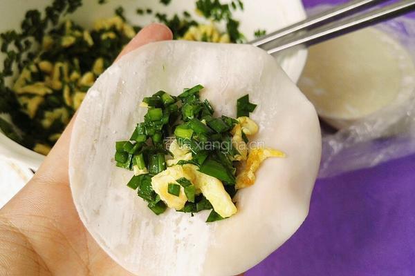 韭菜鸡蛋饺子的做法图解13