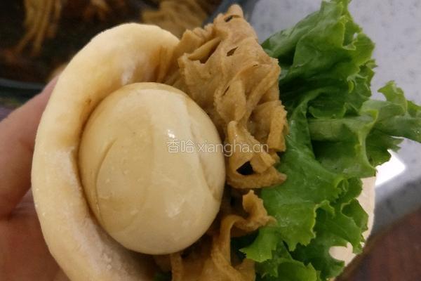 花干鸡蛋夹馍的做法图解5
