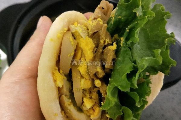 花干鸡蛋夹馍的做法图解7