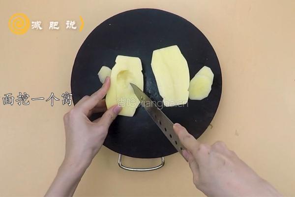 减肥早餐 | 培根土豆蛋的做法图解3