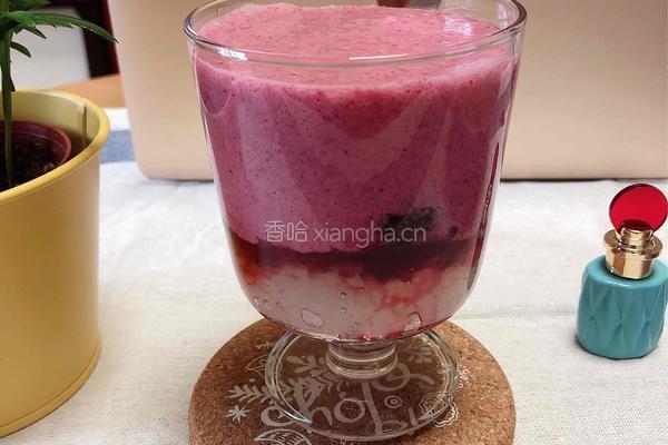 杨梅奶昔西米露的做法图解12