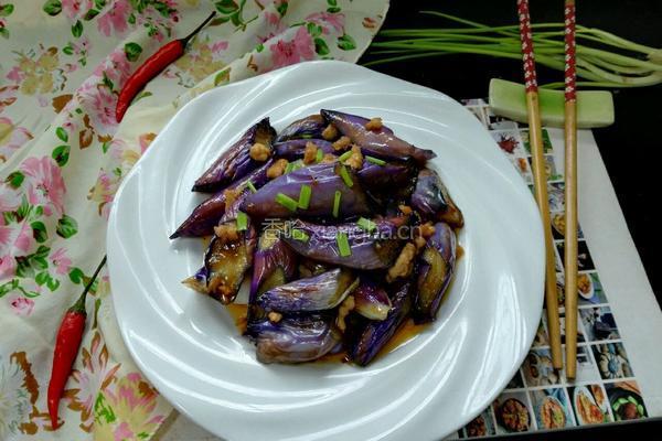肉末茄子的做法图解10