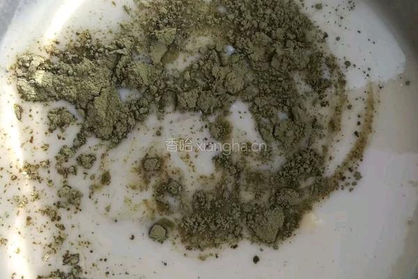 抹茶芒果糯米糍的做法图解1