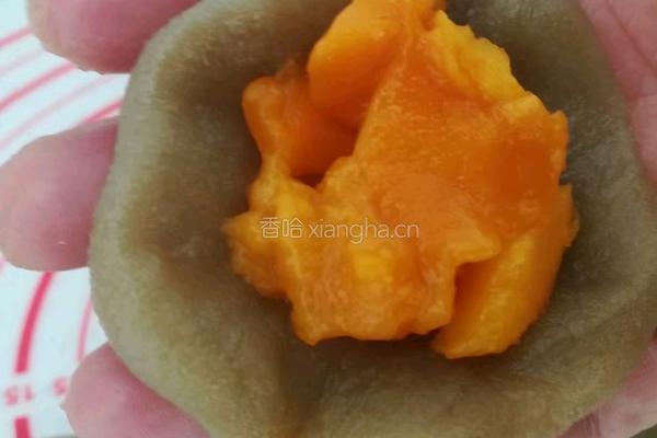 抹茶芒果糯米糍的做法图解7