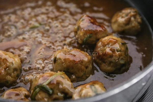 糖醋肉圆的做法图解8