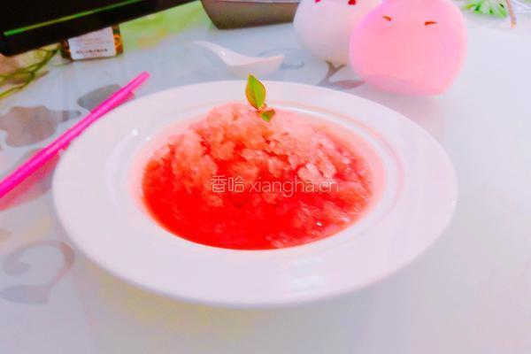 西瓜沙冰的做法图解9