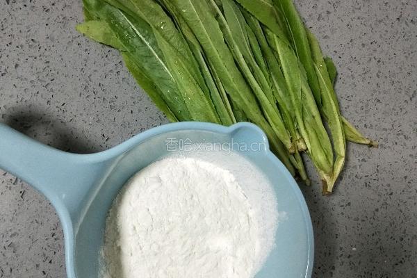 蔬菜面糊的做法图解1