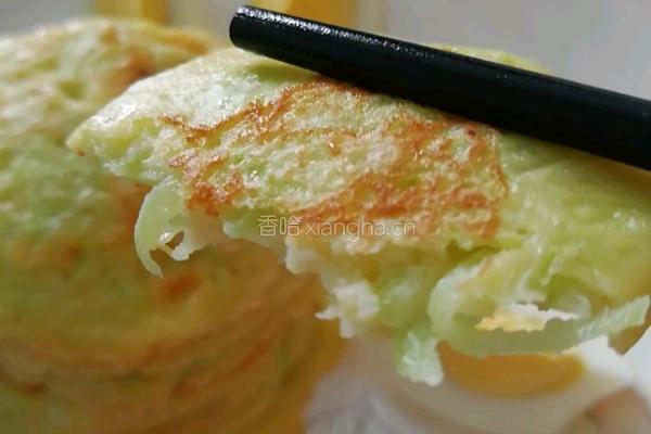 黄瓜丝鸡蛋饼的做法图解10
