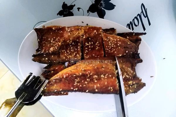 香煎孜然青鱼的做法图解6
