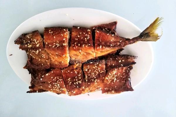 香煎孜然青鱼的做法图解7