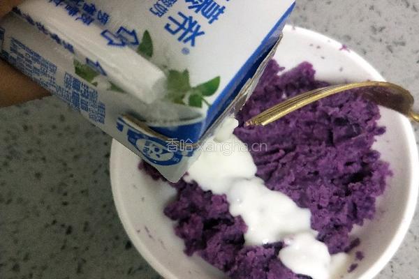 麻薯(紫薯馅）#夏季爽口甜品的做法图解12