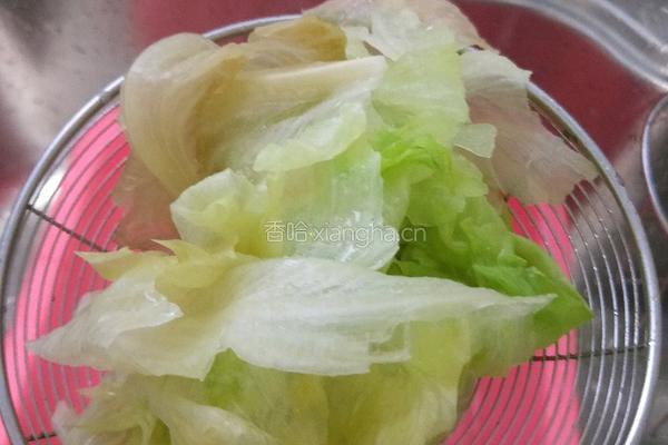 耗油圆生菜的做法图解12
