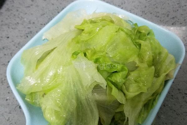 耗油圆生菜的做法图解13