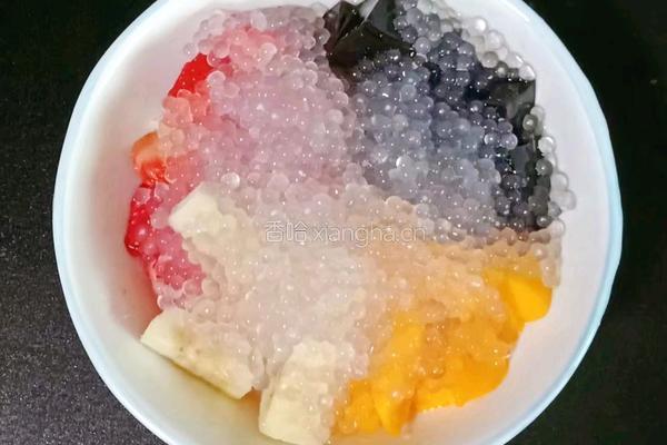 水果仙草西米露的做法图解19