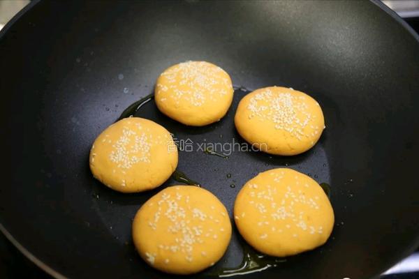 爆浆红薯饼的做法图解8