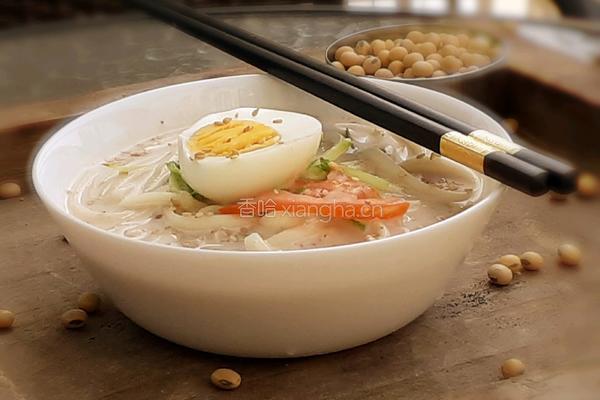 韩式豆乳面的做法图解8