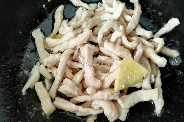 刀豆炒肉丝的做法图解4